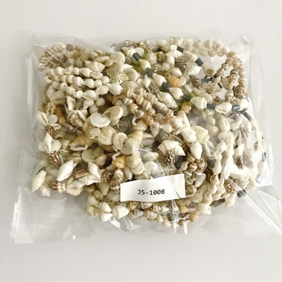 True Vintage Lei Small Conch Cowrie Snail Shell Lay Necklaces Lot Bundle Set 5 - Picture 13 of 14